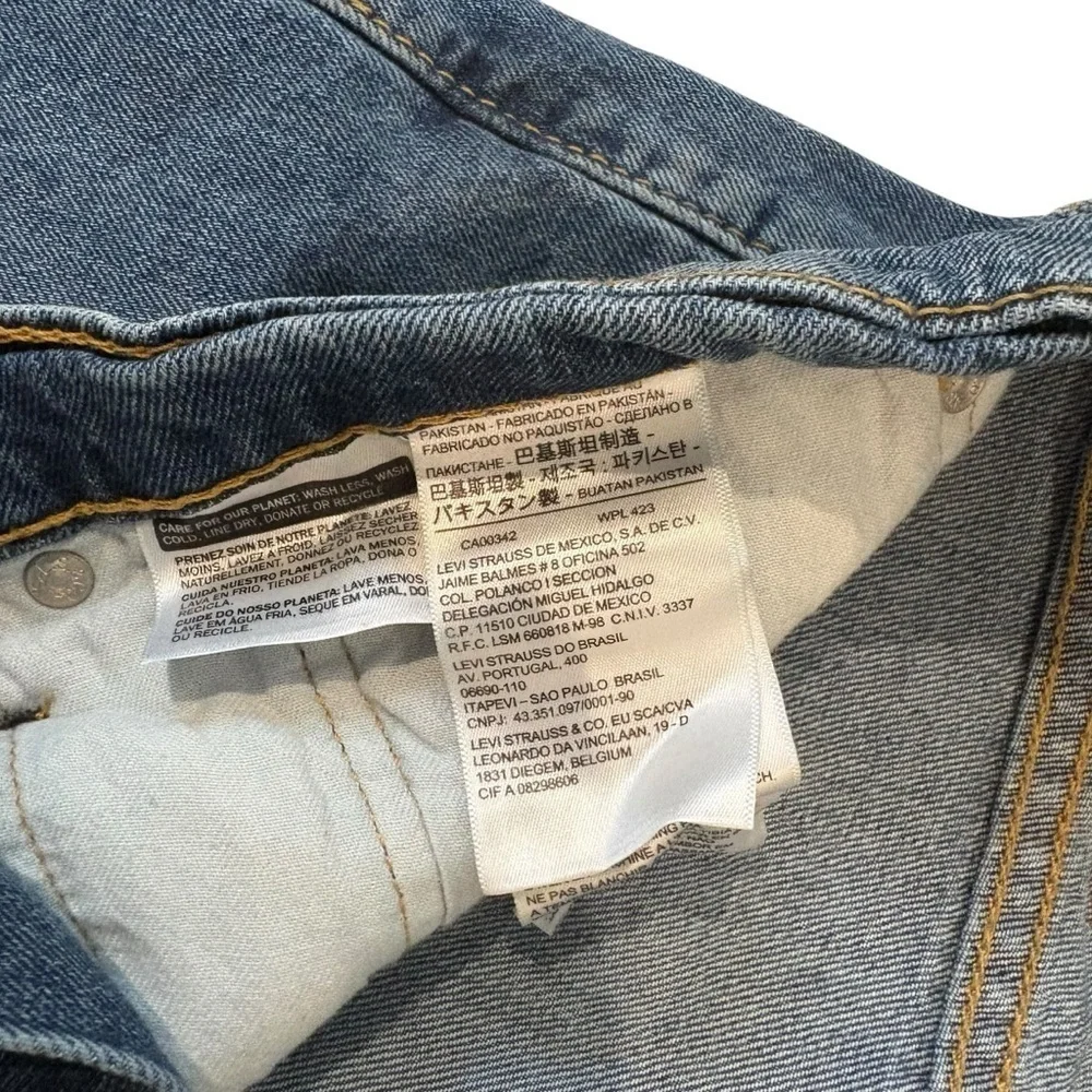 Levi's 505 Men's Straight Blue Jeans